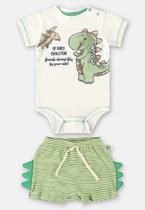 Conjunto Body e Bermuda Menino Bebê Up Baby