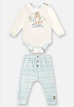 Conjunto Body e Calça Comfy para Bebê Menino Up Baby