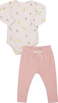 Conjunto body e calca feminina bebe - 2470 - nini e bambini