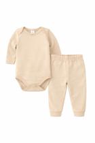 Conjunto Body e Calça Ribana Caramell Kids