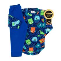 Conjunto Body E Calça Soft Pettenati Soft Bebê Bodie