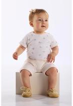 Conjunto Body e Short Unissex Bebê Up Baby