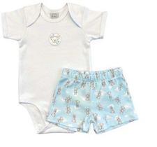 Conjunto Body e Short Ursinho