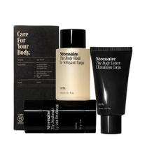 Conjunto Body Essentials Nécessaire para sabonete, loção e desodorante Conjunto Body Essentials Nécessaire para sabonete, loção e desodorante
