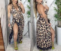 Conjunto Body/maiô + Páreo Saída De Praia Verão