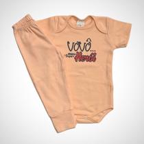 Conjunto Body Manga Curta e Calça Lívia Tamanho M Conjunto Body Manga Curta e Calça Lívia Tamanho M