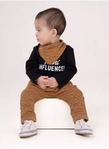 Conjunto Body Manga Longa Bebê 3 pçs Conjunto Body Manga Longa Bebê 3 pçs