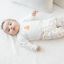 Conjunto Body Manga Longa com Calça - Bichinhos - Mini Bear