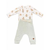 Conjunto Body Manga longa e Calça Capivaras - Mini & Co. Tamanho:P Conjunto Body Manga longa e Calça Capivaras - Mini & Co. Tamanho:P