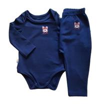 Conjunto Body Manga Longa e Calça Malwee M