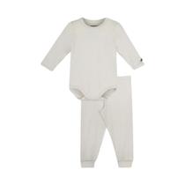 Conjunto Body Melange Bege Lua para Bebê - Dedeka Tamanho:RN