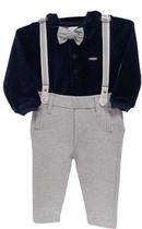 Conjunto Body Plush Luxo Bebê Menino Inverno Paraiso 14642 Conjunto Body Plush Luxo Bebê Menino Inverno Paraiso 14642