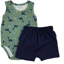 Conjunto Body Regata e Short Dino