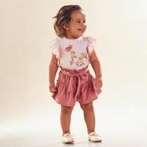 Conjunto Body/Shorts Listra - Kikixodó