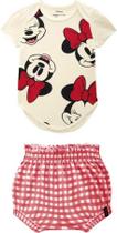 Conjunto body/shorts minnie malwee