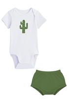 Conjunto body verão cacto verde dudugos kids Conjunto body verão cacto verde dudugos kids