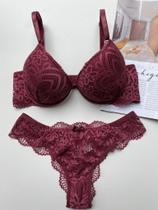 Conjunto Bojo Aro Inteiro Marsala