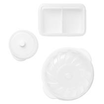 Conjunto Boleira Queijeira Porta Frios Presunto Queijo Kit Mesa Posta
