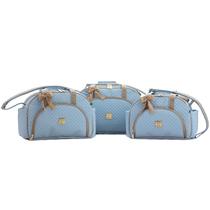 Conjunto Bolsas Maternidade Bebe Enxoval Miellu - 4 Peças Conjunto Bolsas Maternidade Bebe Enxoval Miellu - 4 Peças