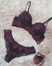 Conjunto Bomboniere Renda