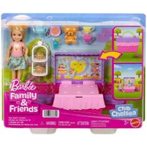 Conjunto Boneca Barbie Chelsea Festa do Chá Mattel