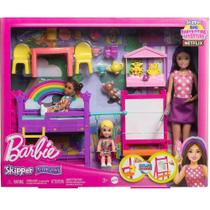Conjunto Boneca Barbie Skipper Dia de Baba Mattel