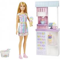 Conjunto - Boneca Barbie - Sorveteria Divertida MATTEL Conjunto - Boneca Barbie - Sorveteria Divertida MATTEL