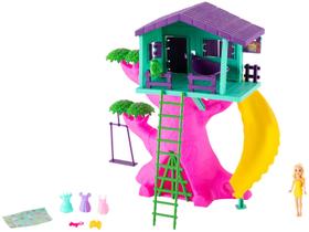 Conjunto Boneca e Cenário - Judy - Casa na Árvore - Samba Toys