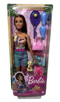 Conjunto Boneca Menina Barbie Morena Articulada Esportista Pet Filhote Cachorro Cachorrinho E Acessórios Mattel Brinquedos Conjunto Boneca Menina Barbie Morena Articulada Esportista Pet Filhote Cachorro Cachorrinho E Acessórios Mattel Brinquedos