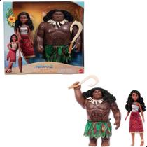 Conjunto Bonecos Moana e Maui Disney Moana 2- Mattel Conjunto Bonecos Moana e Maui Disney Moana 2- Mattel