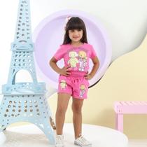 Conjunto Boob infantil Cropped e short - Roupa infantil Conjunto Boob infantil Cropped e short - Roupa infantil