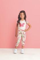 Conjunto Borboleta Milli&nina com Calça Ajustavel Conjunto Borboleta Milli&nina com Calça Ajustavel