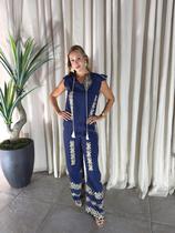 Conjunto Bordado Blusinha e Calça Conjunto Bordado Blusinha e Calça