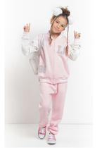 Conjunto Bordado Juvenil Menina Moletom Inverno Lessa K101 Conjunto Bordado Juvenil Menina Moletom Inverno Lessa K101