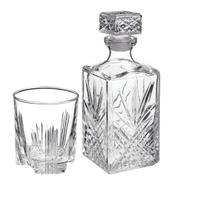 Conjunto Bormioli Rocco Selecta Licoreira De 1l Com 6 Copos De Whisky Conjunto Bormioli Rocco Selecta Licoreira De 1l Com 6 Copos De Whisky