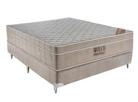 Conjunto Box Airtech Spring Pocket Viuva 128 cm (LARG) Base Camurca - 52778