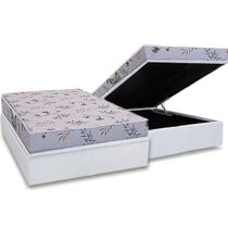 Conjunto Box Baú Casal: Colchão Espuma Herval D28 St. Louis + Base CRC Linhão White (138x188) Conjunto Box Baú Casal: Colchão Espuma Herval D28 St. Louis + Base CRC Linhão White (138x188)