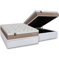 Conjunto Box Baú Casal: Colchão Espuma Orthoflex Molas Ensacadas MasterPocket Sensitive + Base CRC Courano White(138x188) Conjunto Box Baú Casal: Colchão Espuma Orthoflex Molas Ensacadas MasterPocket Sensitive + Base CRC Courano White(138x188)