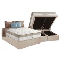Conjunto Box Baú King: Colchão Espuma Anjos Molas Ensacadas MasterPocket King Best Clean + Base CRC Suede Clean(193x203) Conjunto Box Baú King: Colchão Espuma Anjos Molas Ensacadas MasterPocket King Best Clean + Base CRC Suede Clean(193x203)