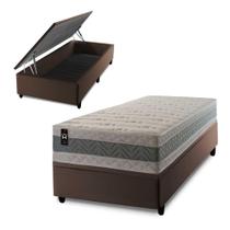 Conjunto Box Baú Oxford Verde 88x188x74 Espuma D33