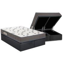 Conjunto Box Baú Queen: Colchão Espuma Ortobom D33 Light Saúde + Base CRC Suede Gray (158x198) Conjunto Box Baú Queen: Colchão Espuma Ortobom D33 Light Saúde + Base CRC Suede Gray (158x198)