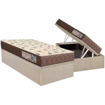 Conjunto Box Baú Solteiro: Colchão Espuma Orthoflex D28 Comfortpedic + Base CRC Suede Clean (88x188) Conjunto Box Baú Solteiro: Colchão Espuma Orthoflex D28 Comfortpedic + Base CRC Suede Clean (88x188)