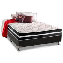 Conjunto Box Casal: Colchão Molas D Angelis Anjos Cama Box Base- Anjos de Pocket Classic Preto + Cama Box Universal Courano White (138x188) Conjunto Box Casal: Colchão Molas D Angelis Anjos Cama Box Base- Anjos de Pocket Classic Preto + Cama Box Universal Courano White (138x188)