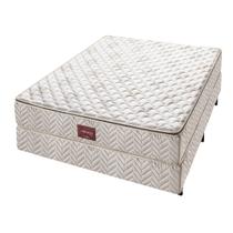 Conjunto Box Casal Espuma D33 Americanflex Clinoflex Trend 138x188x68cm