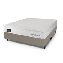 Conjunto Box Casal Hellen Mustang Espuma D45 Pillow Top 138x188x57cm