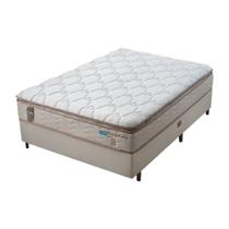 Conjunto Box Casal Mola Probel Siena (138x188x54cm) Branco Conjunto Box Casal Mola Probel Siena (138x188x54cm) Branco