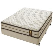Conjunto Box Casal Molas Ensacadas Americanflex Resiste Plus Double Face II 138x188x72cm