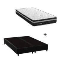 Conjunto: Box+ Colchão Herval Zafira - Molas Ensacadas - Queen 158X198x60