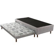 Conjunto Box Com Cama Auxiliar Solteiro Kappesberg CBCOL-094