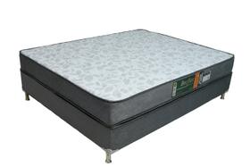 Conjunto Box Completo Viúva Becflex Titan Diamond 1,28 x 1,88 x 0,62 (Cama Box + Colchão)